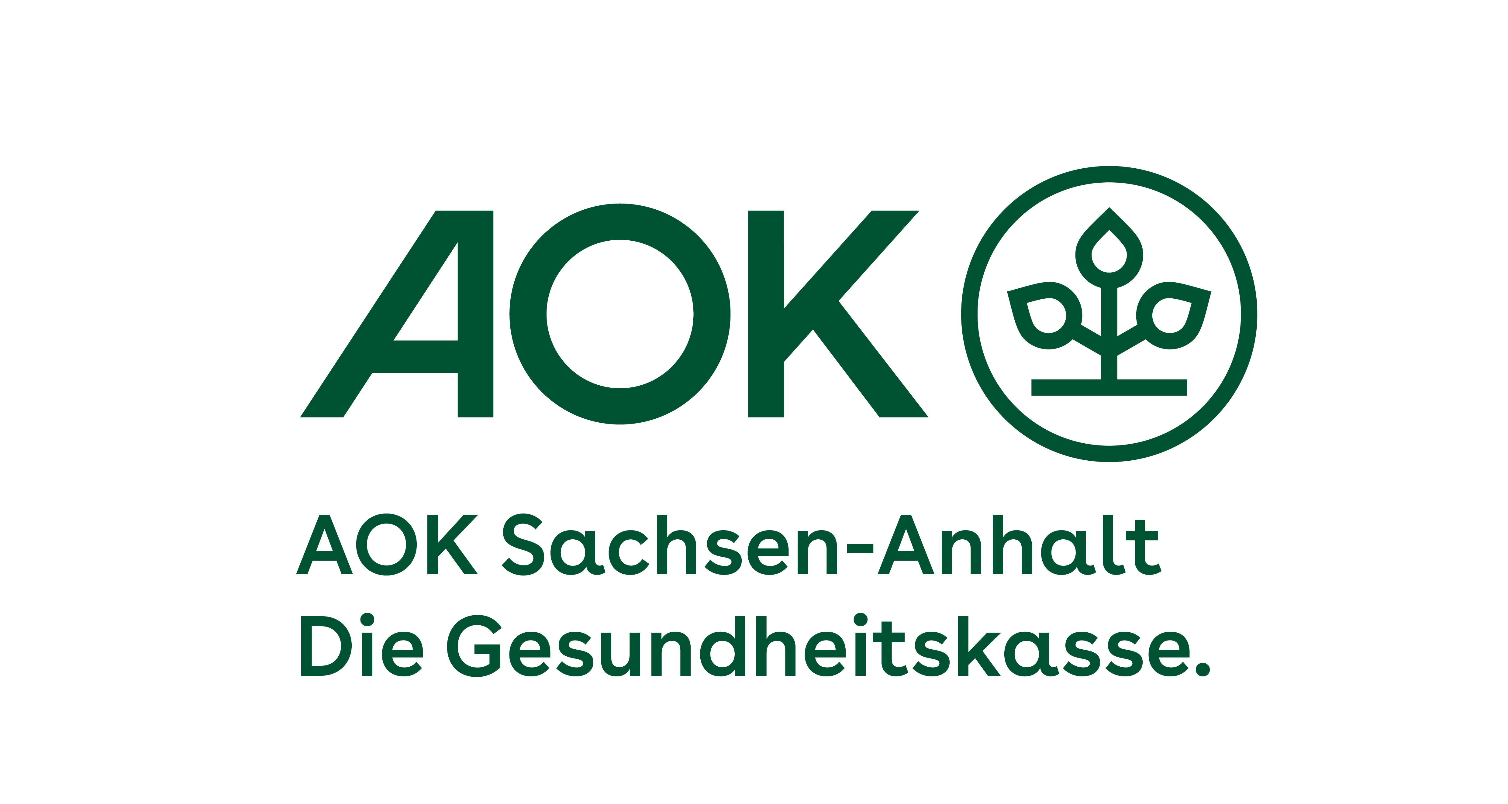 AOK Logo grün auf weiß