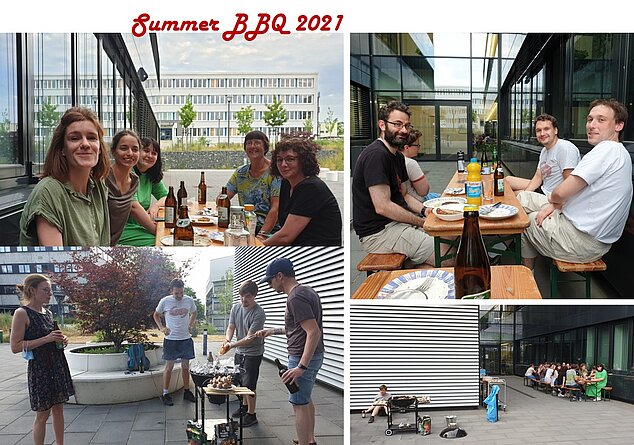 Fotocollage von Sommer-Grillfest 2021