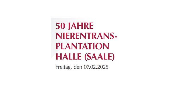 Festsymposium 50 Jahre NTZ Halle