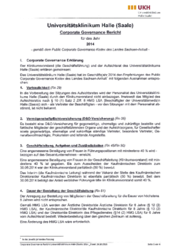 Corporate Covernance 2014