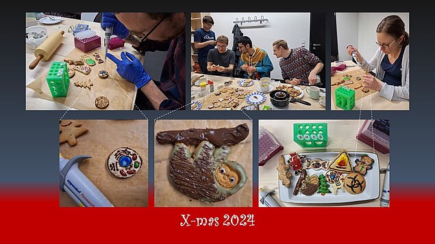 Kollage Plätzchenbacken 2024