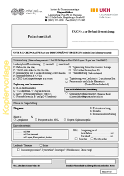 Anforderungsschein