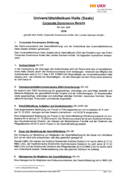 Corporate Gouvernance 2024