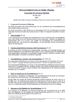 Corporate Governance 2017