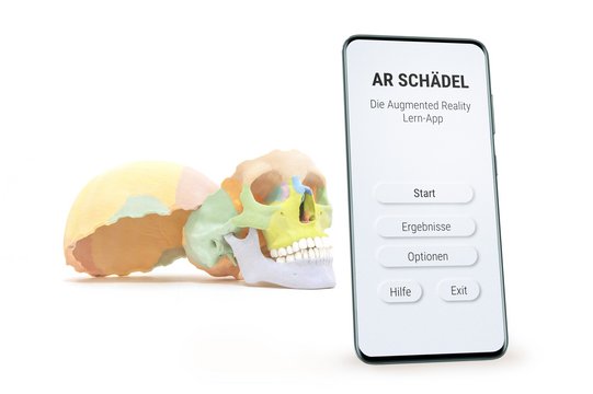 AR-Schädel-App