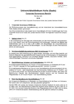 Corporate Governance 2019